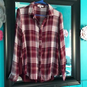 Flannel button up